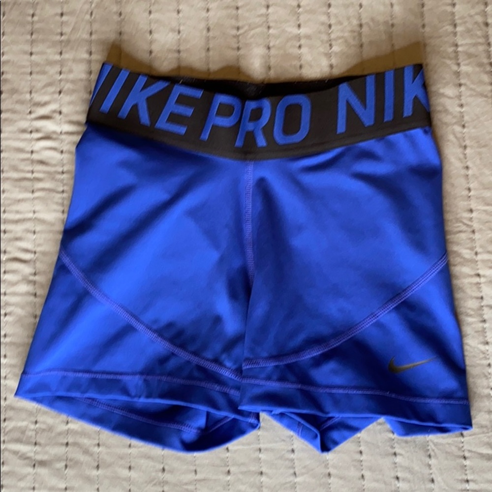 Blue Nike Pros